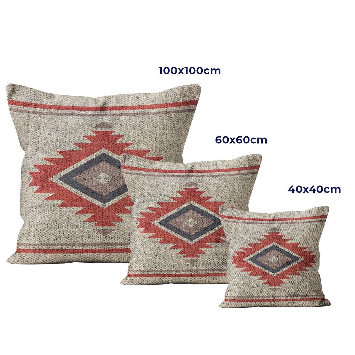Coussin déco amérindien