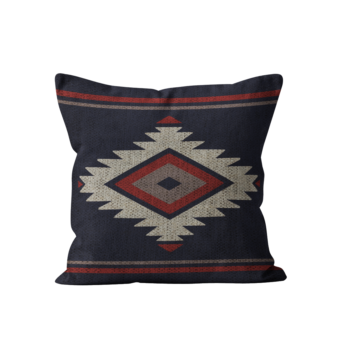 Coussin motif aztéque