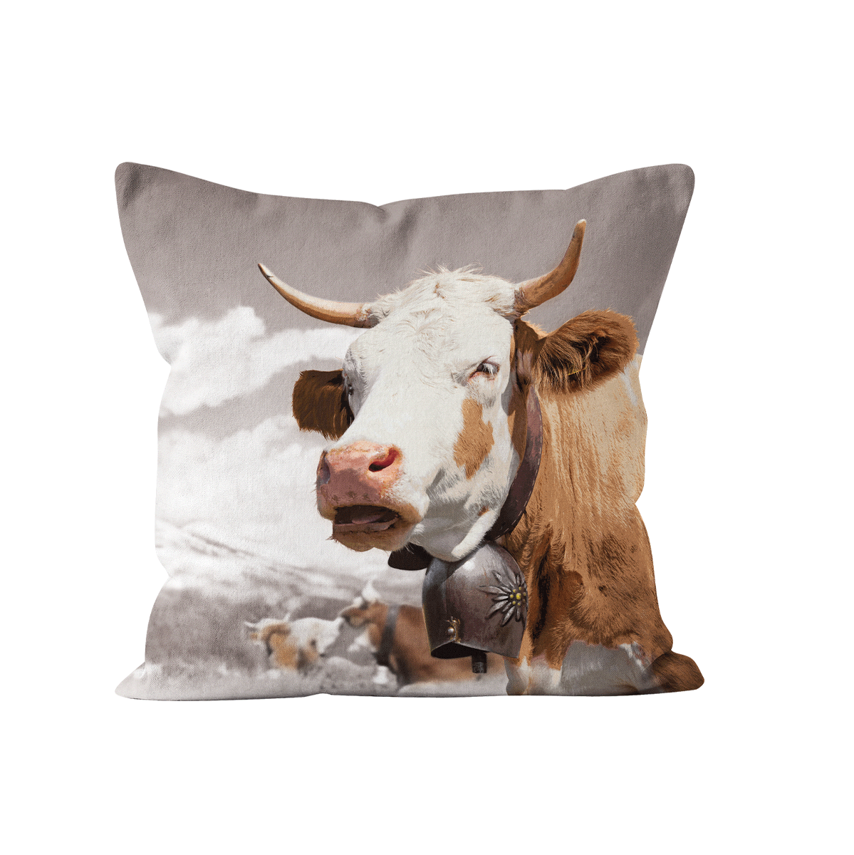 Coussin pour canapé vache