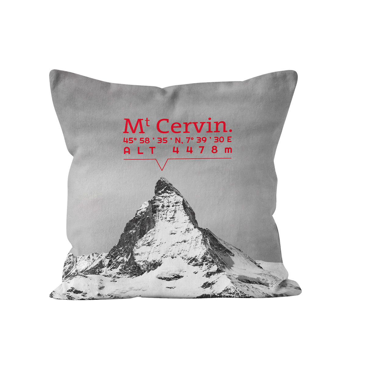 Coussin montagne Mont-Cervin