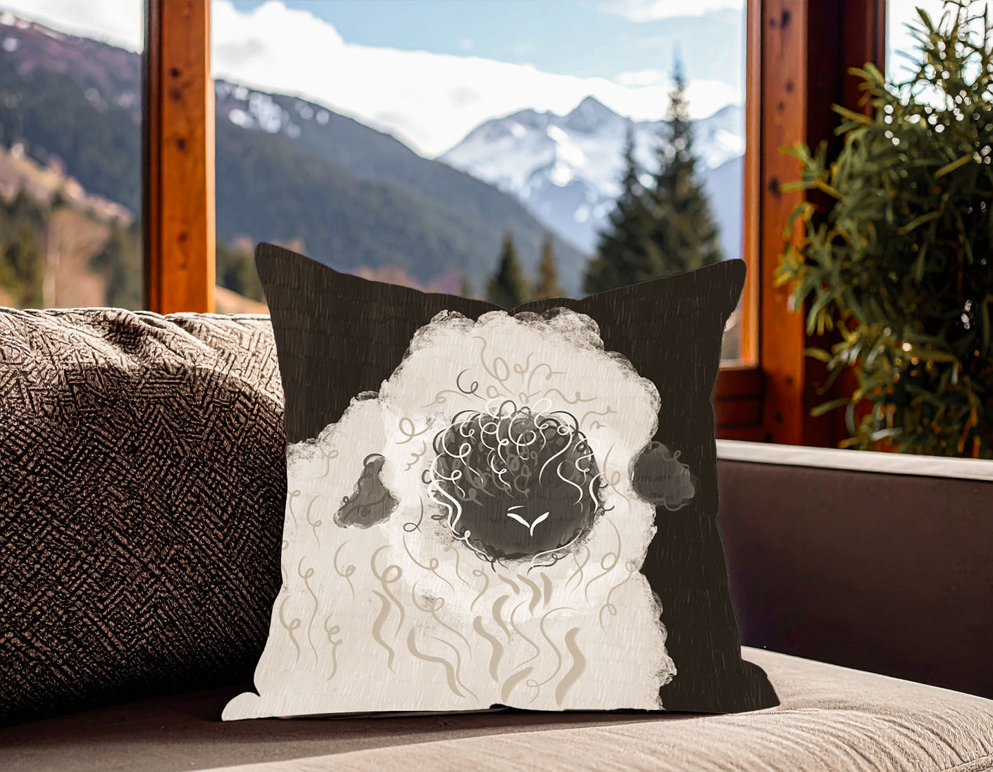 Coussin Mouton