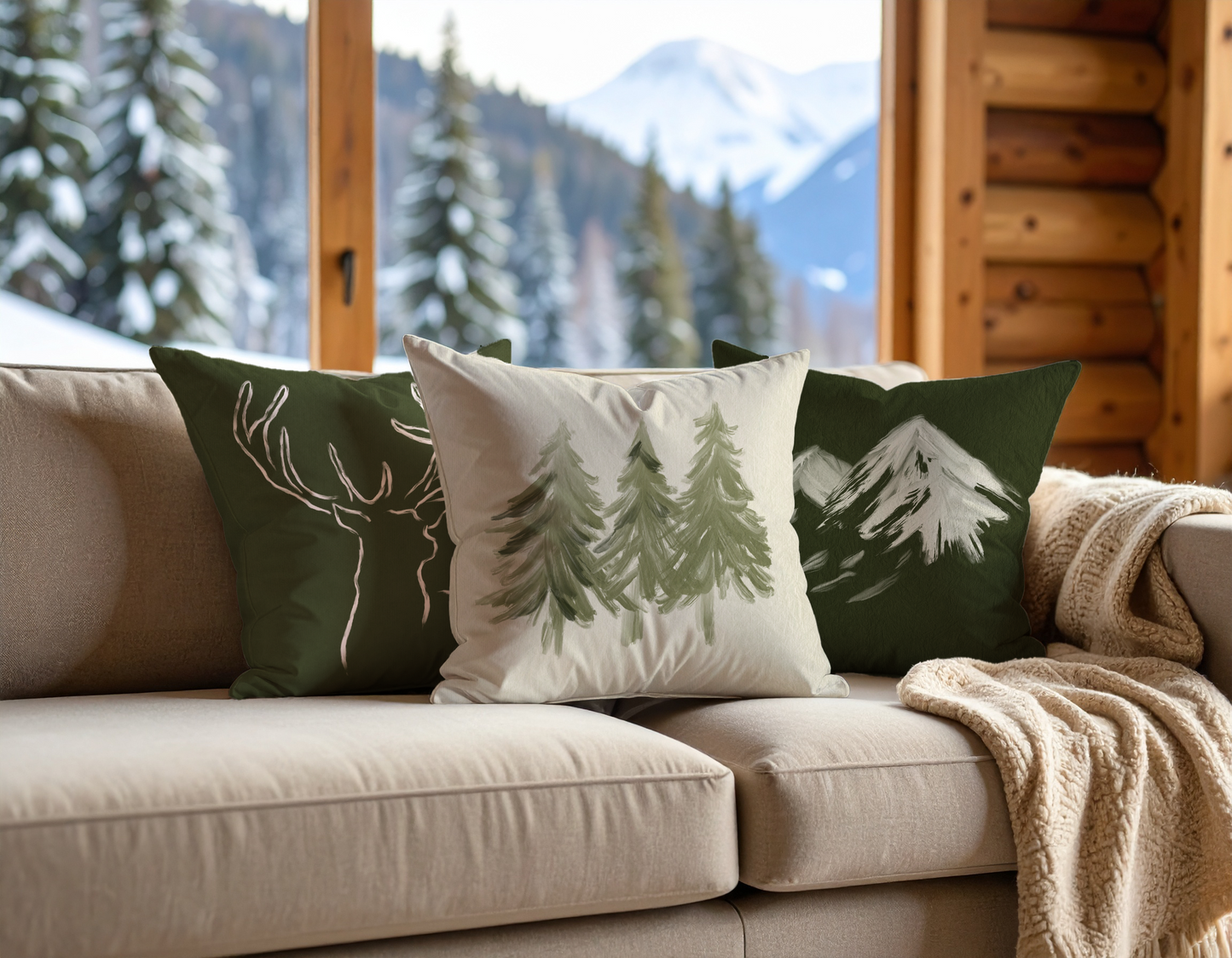 Coussin Montagne
