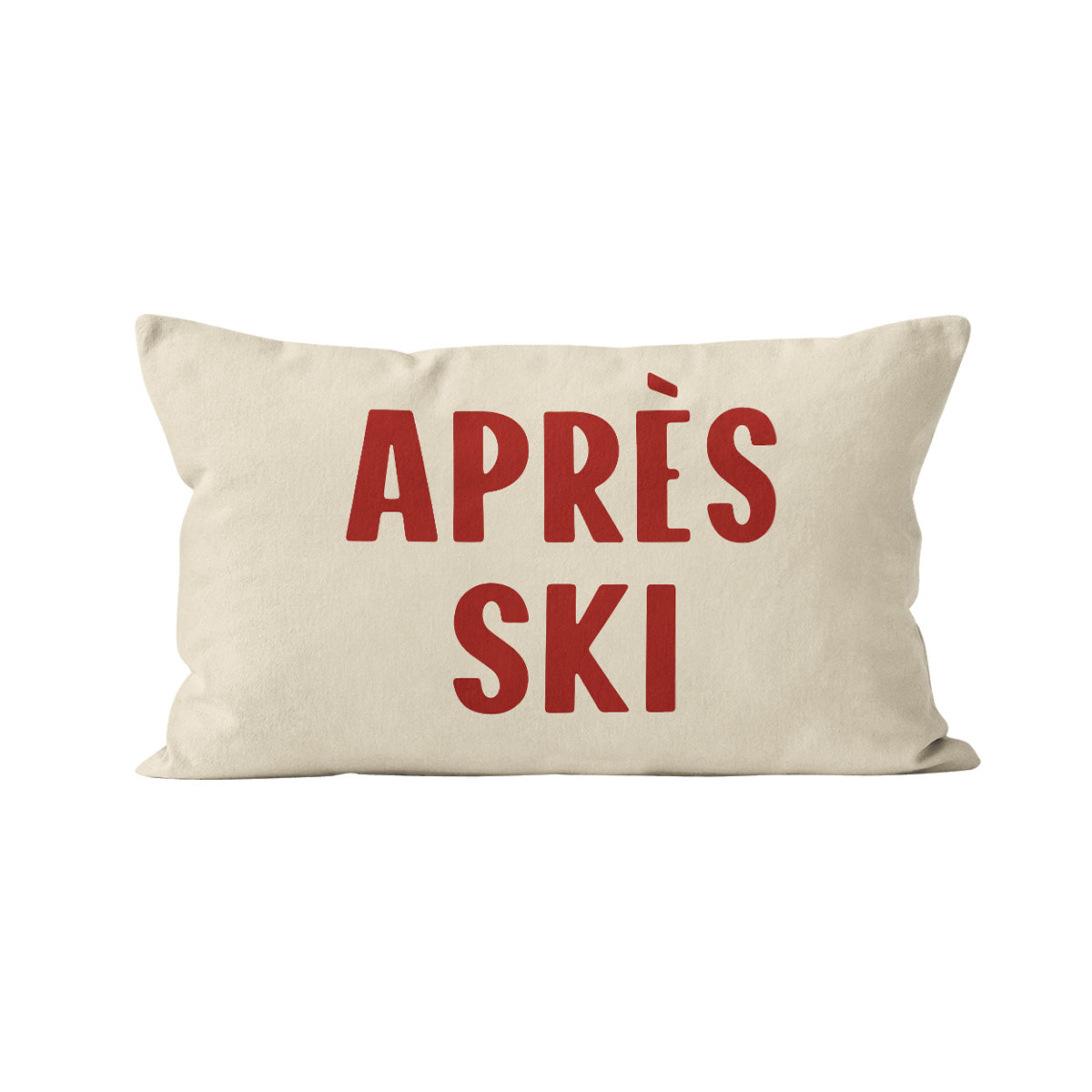 Coussin montagne "après ski" 40x40cm