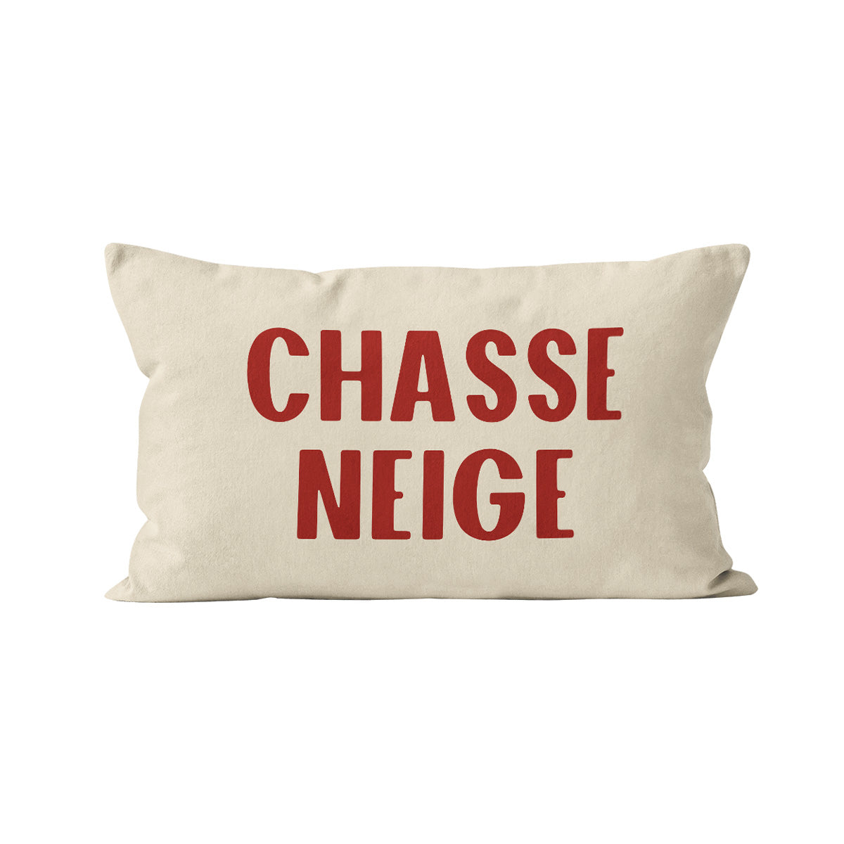Coussin montagne carré en velours