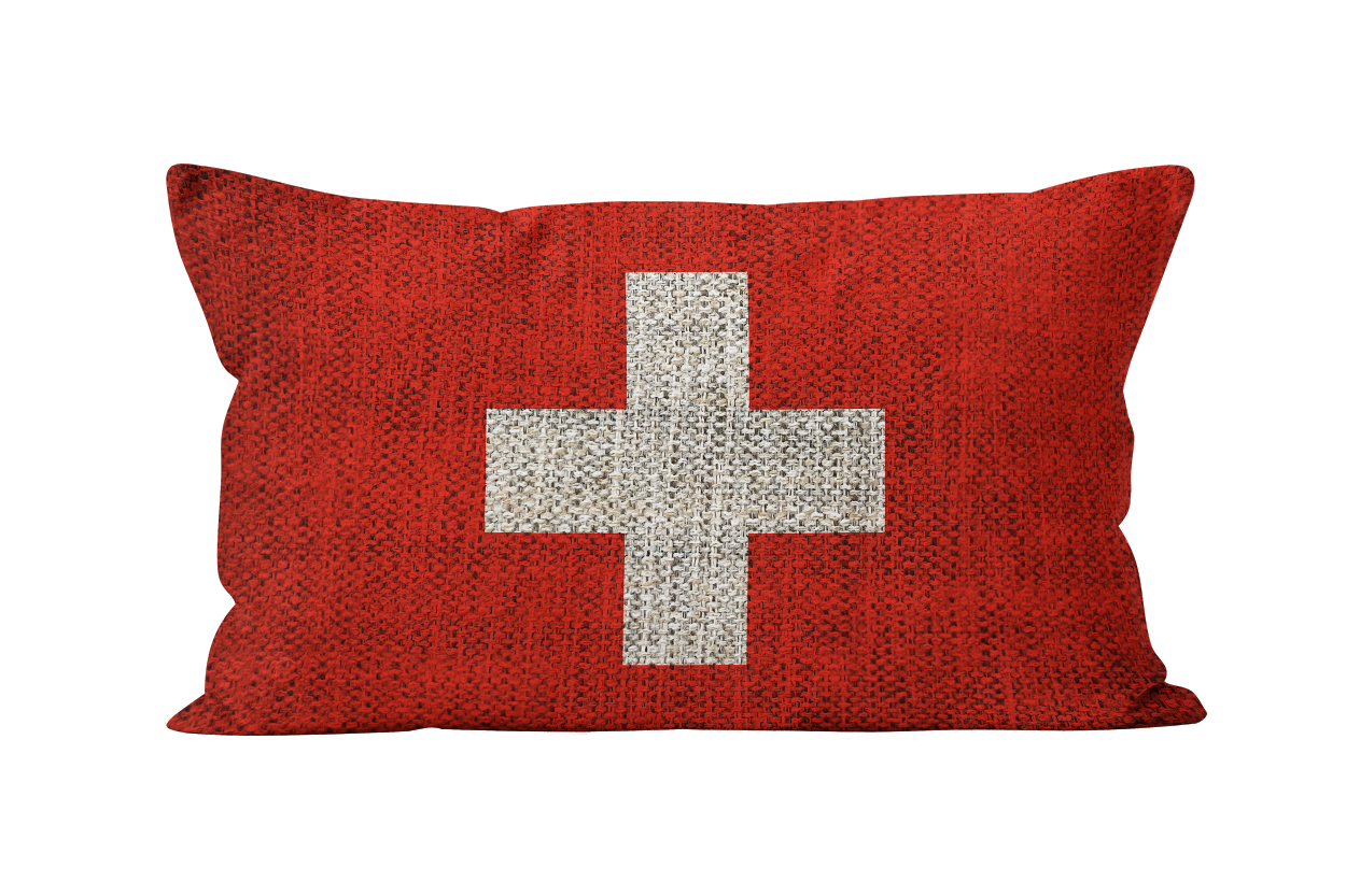 Coussin Croix Suisse