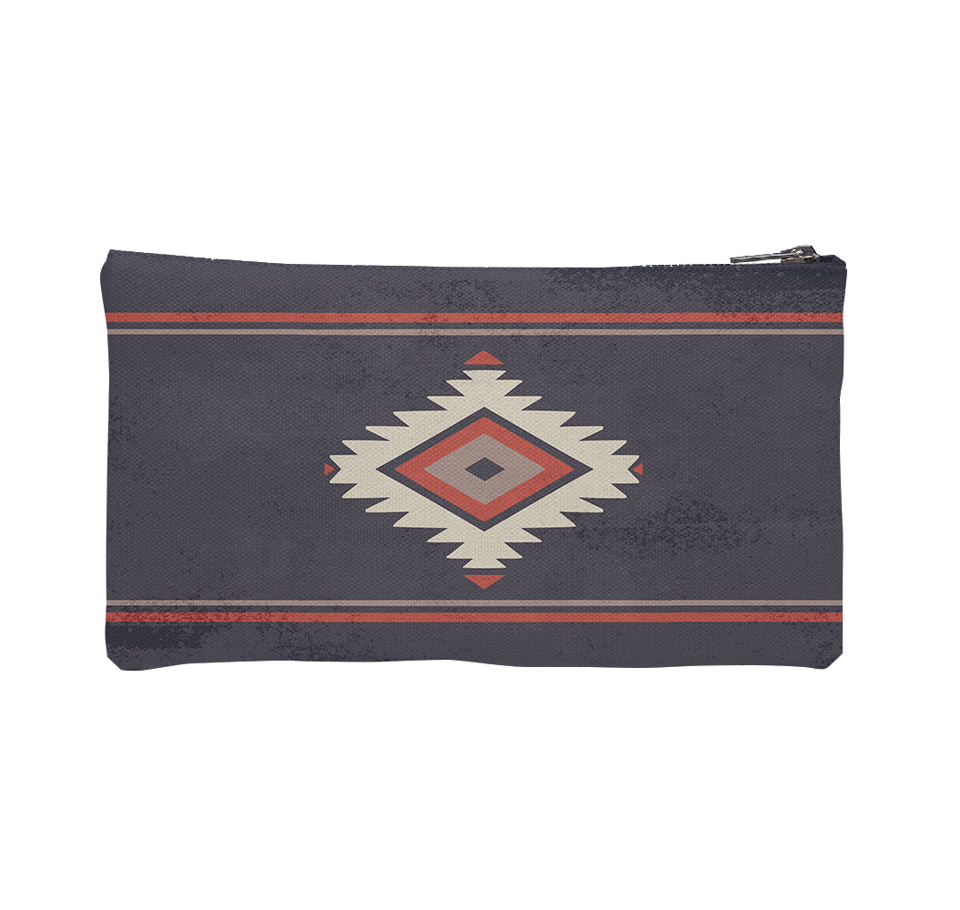 Pochette motif velours