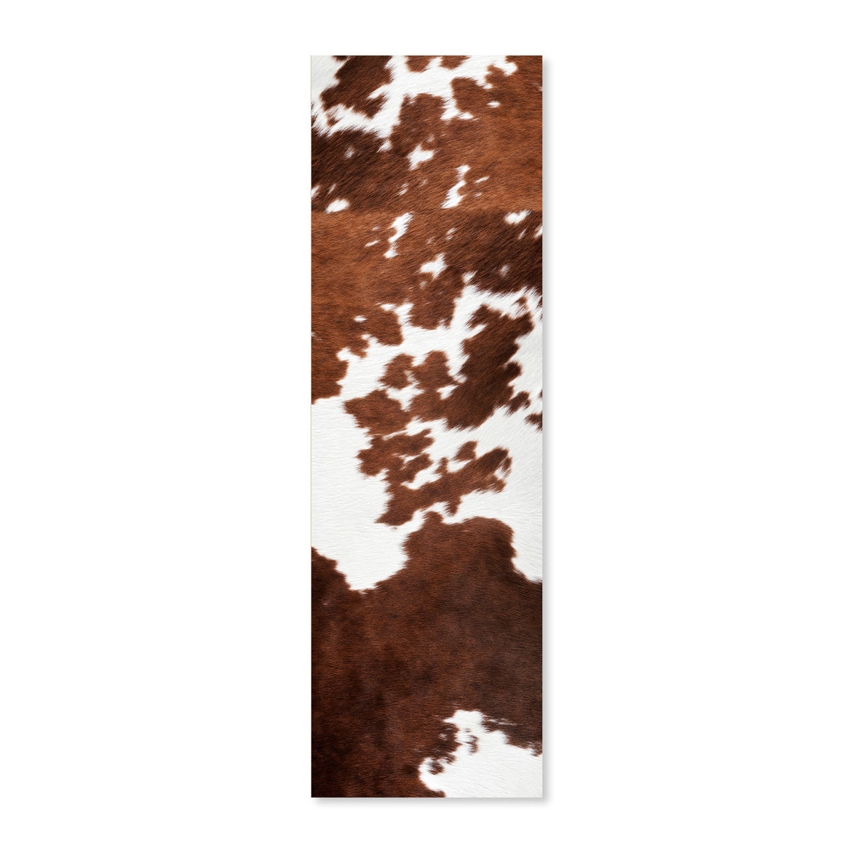 Transat peau de vache marron