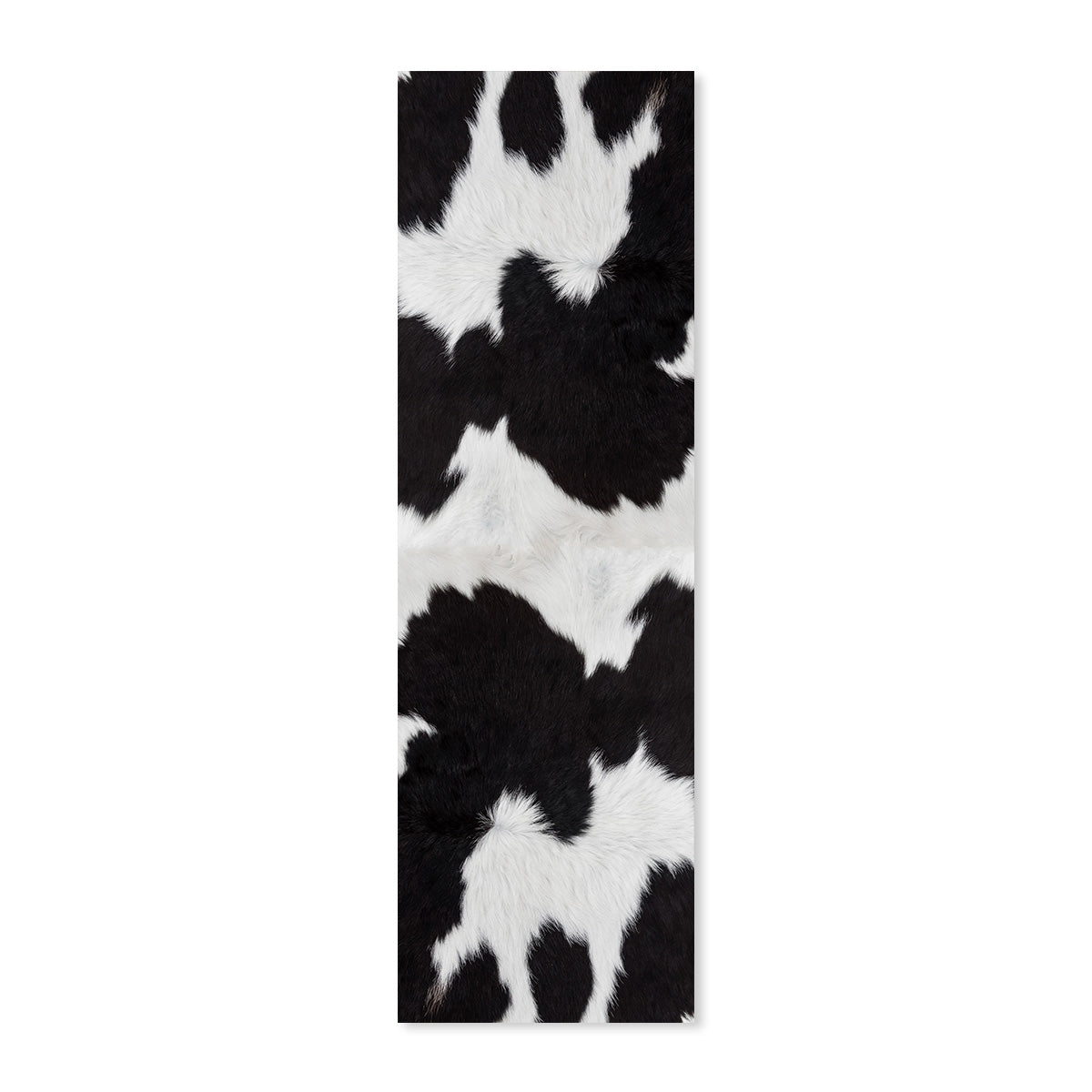Transat peau de vache noir et blanc
