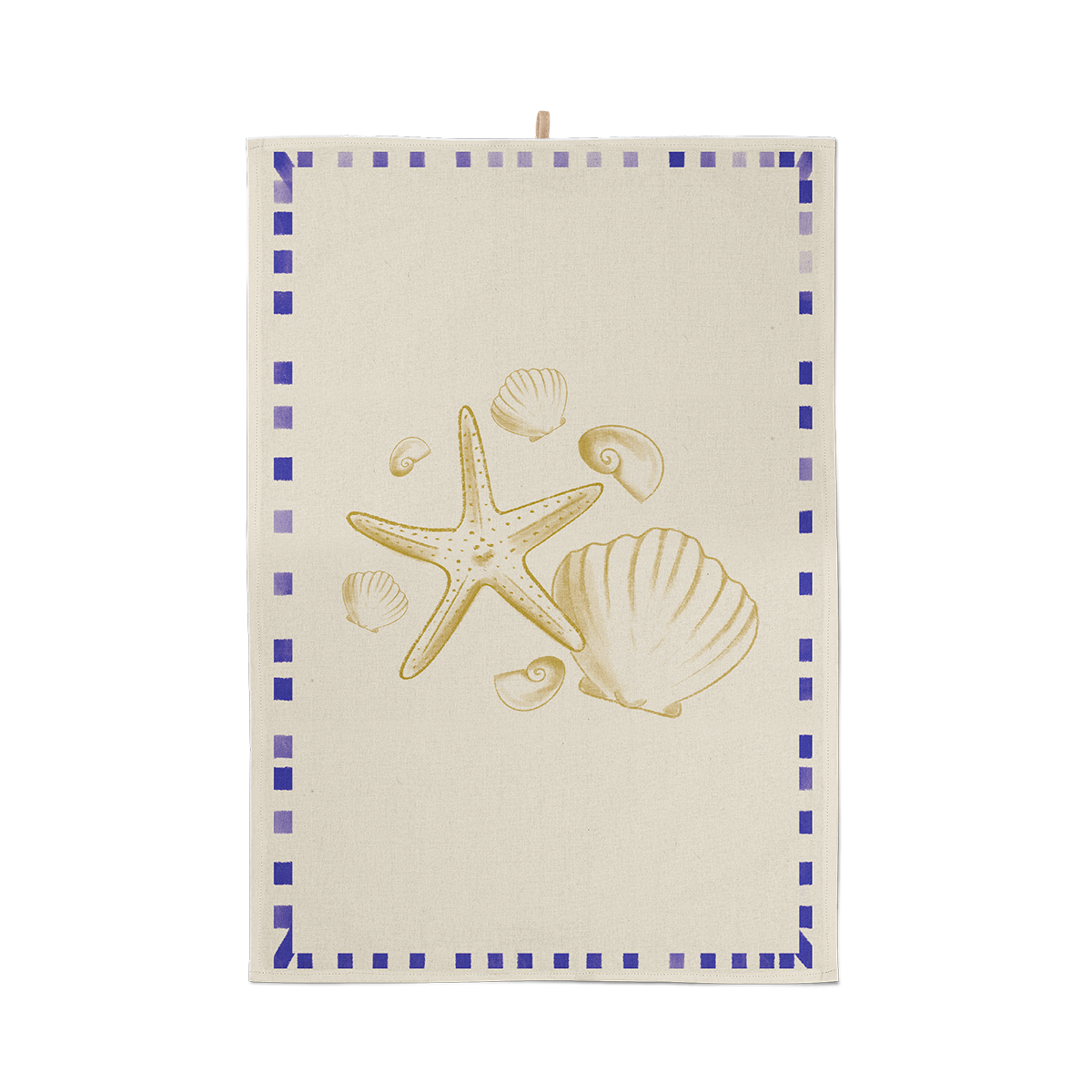 Torchon Coquillages