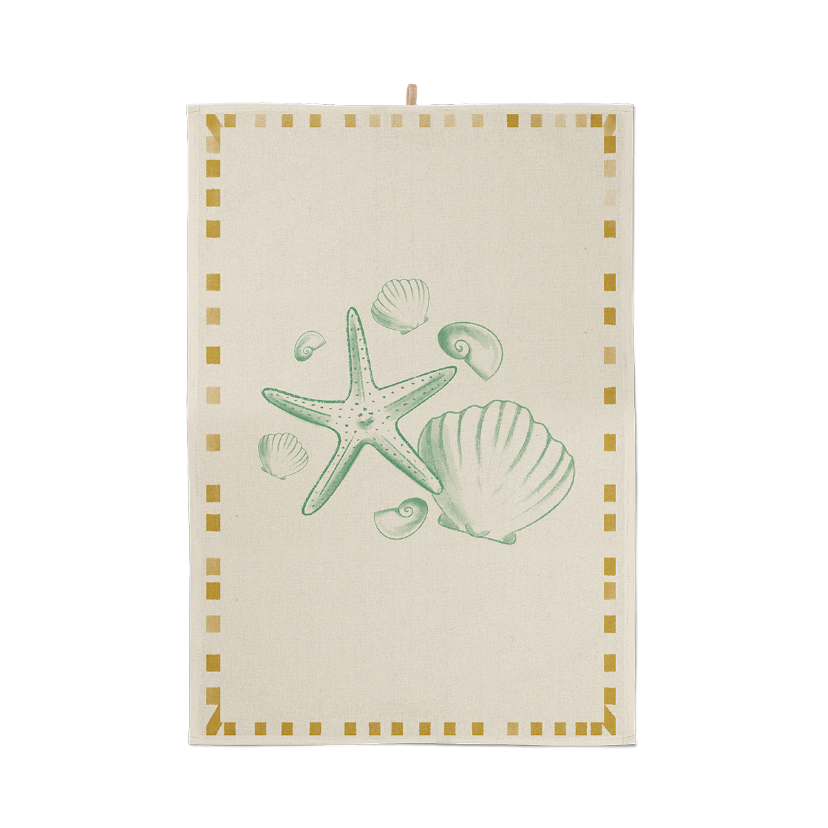 Torchon Coquillages