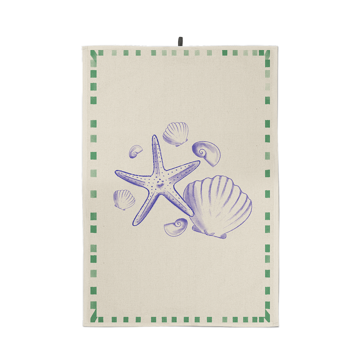 Torchon Coquillages