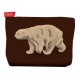 Trousse Ours Brun 17x24