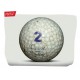 Trousse Golf Ball Blanc 17x24