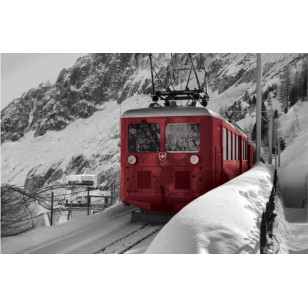 Tableau Train Suisse 60x90