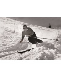 Tableau Ski Man 120X80