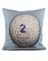 Coussin Golf Ball 2 Bleu 40 x 40