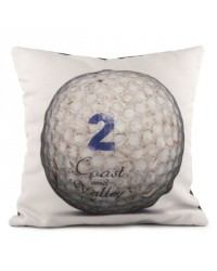 Coussin Golf Ball 2 Blanc 40 x 40