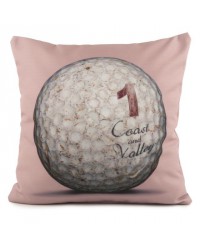 Coussin Golf Ball 1 Rose 40 x 40
