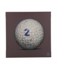 Tableau Golf Ball Marron 2 40 x 40