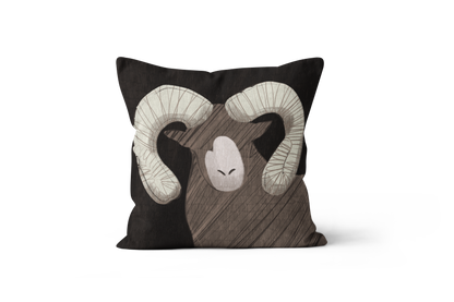 Coussin Bélier, illustration de bélier