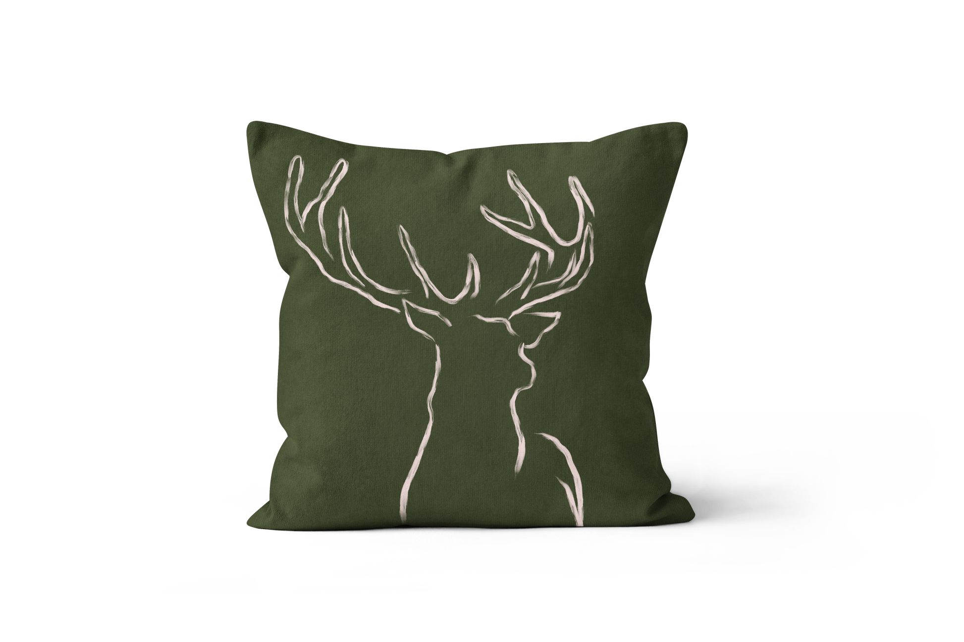 Coussin Cerf, illustration de cerf