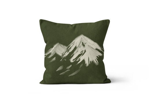Coussin Montagne, illustration de montagne