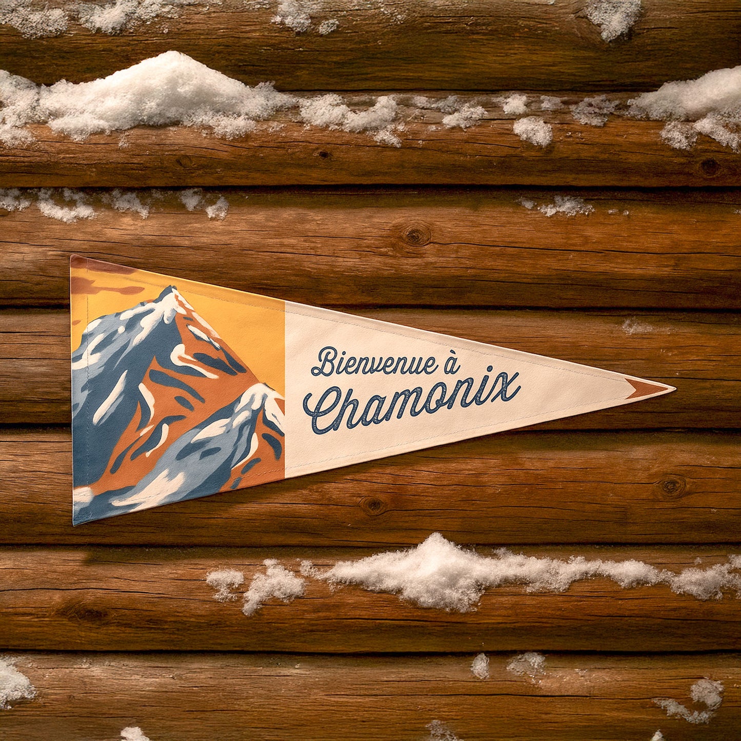 Fanion Bienvenue à…