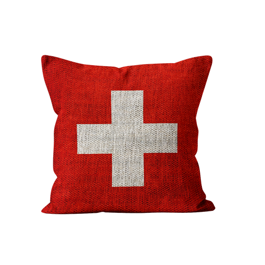 Coussin Croix Suisse