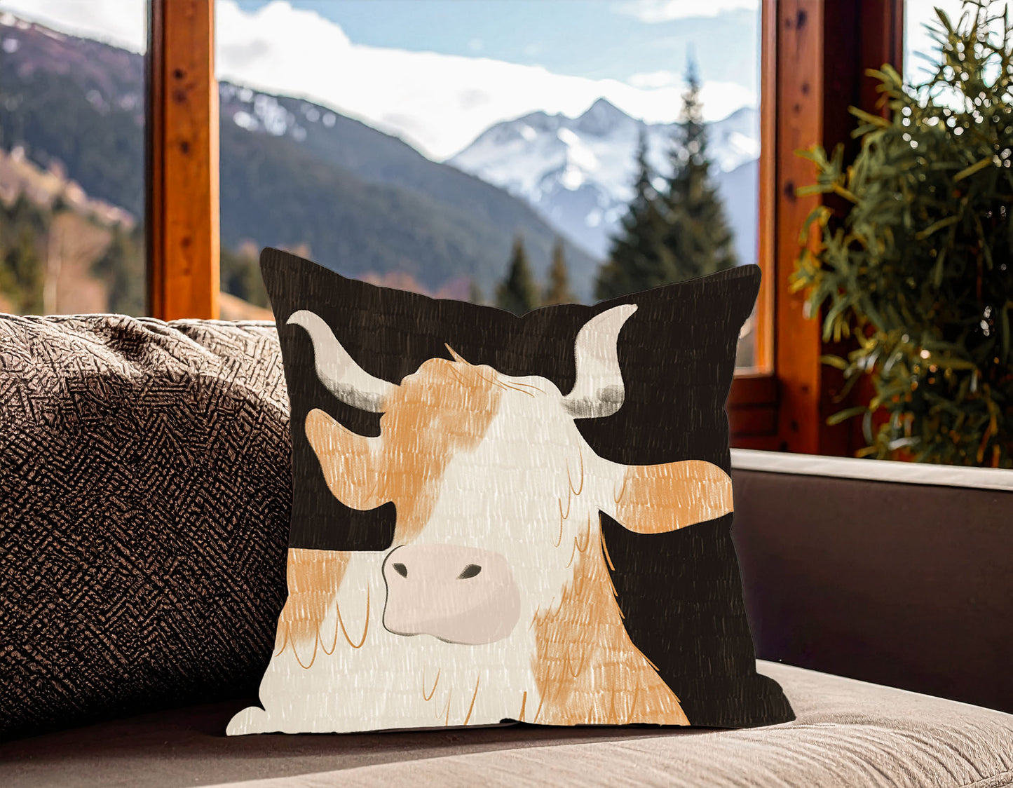 Coussin Vache