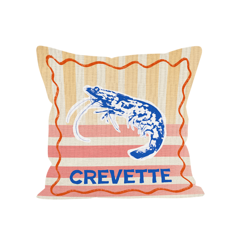 Coussin Crevette