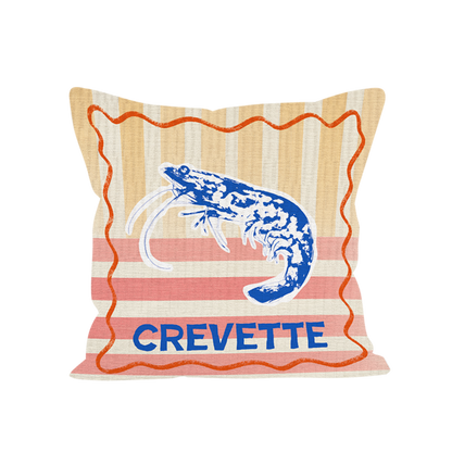 Coussin Crevette