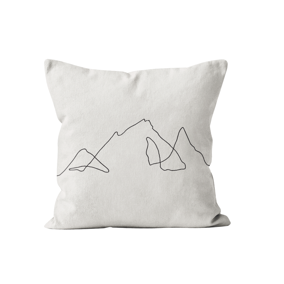 Coussin canapé déco montagne