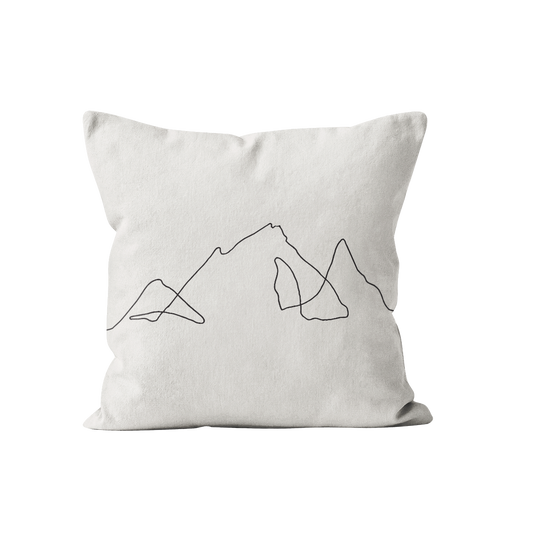 Coussin canapé déco montagne