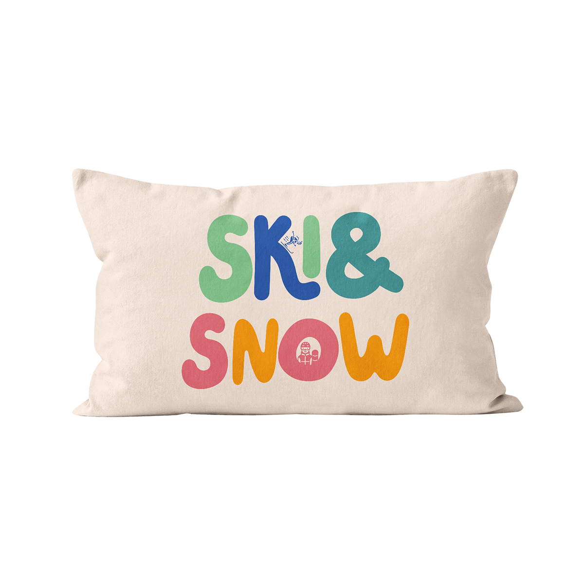 Coussin déco ski&snow