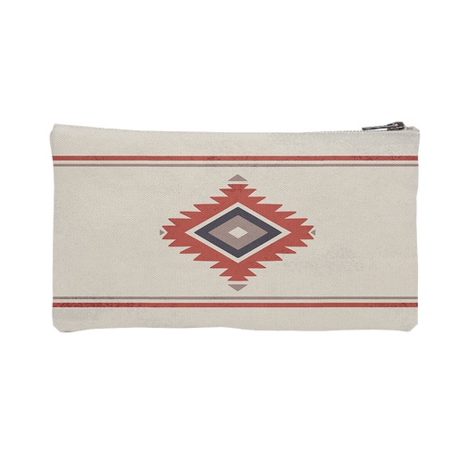 Pochette motif aztéque