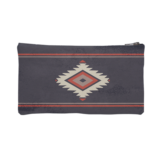 Pochette motif velours