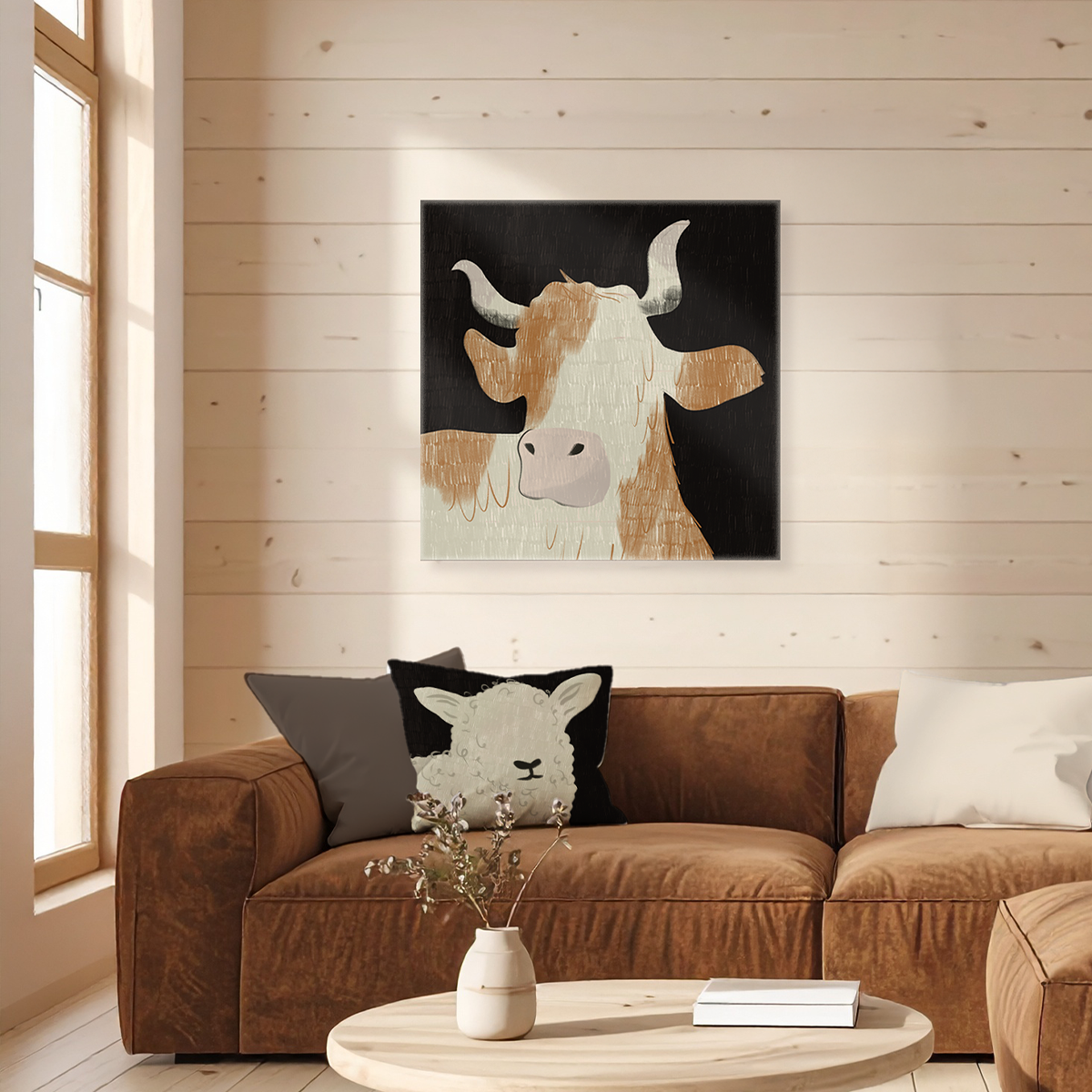 Tableau Vache