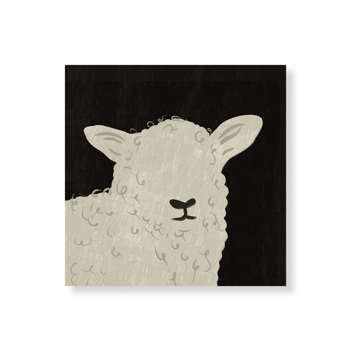 Tableau Agneau, illustration d'agneau