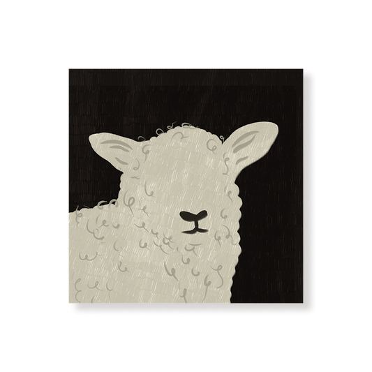 Tableau Agneau, illustration d'agneau