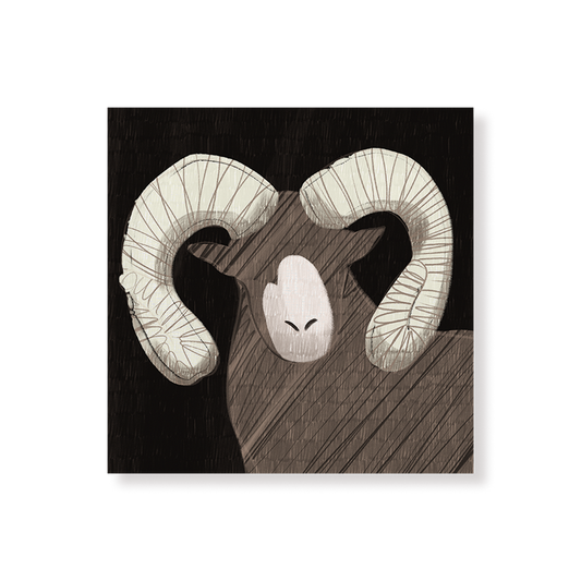 Tableau Bélier, illustration de bélier