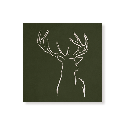 Tableau Cerf, illustration de cerf