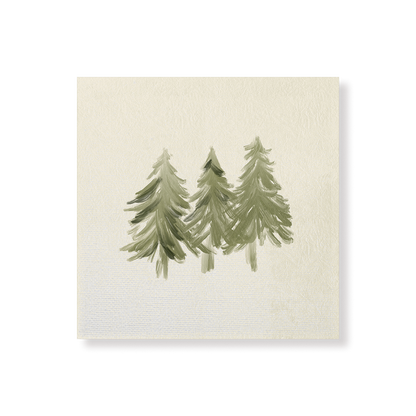 Tableau Sapins, illustration de sapins