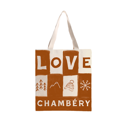 Tote Bag Love, illustration avec le mot 'Love'