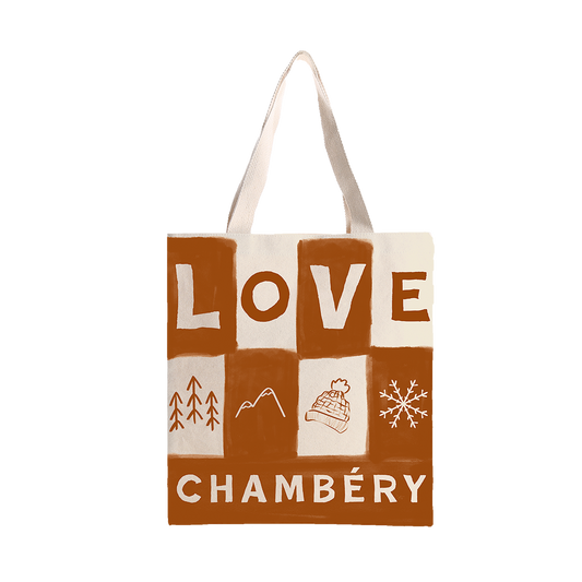 Tote Bag Love, illustration avec le mot 'Love'