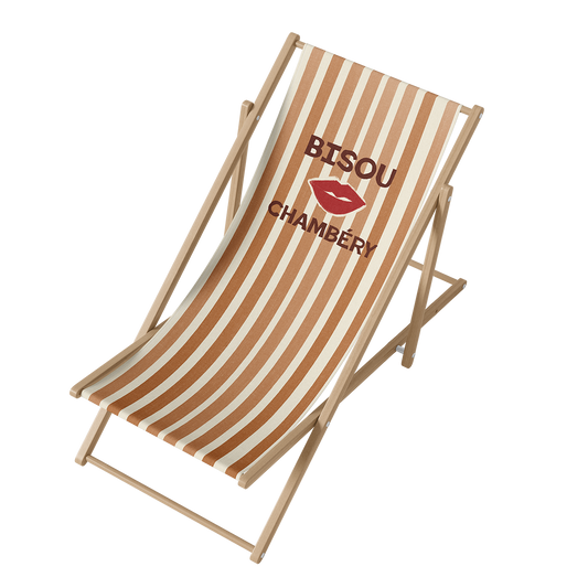 Transat Bisou Bois, illustration avec le mot 'Bisou'