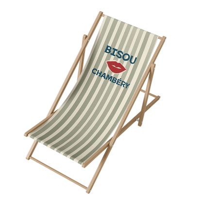 Transat Bisou Bois, illustration avec le mot 'Bisou'
