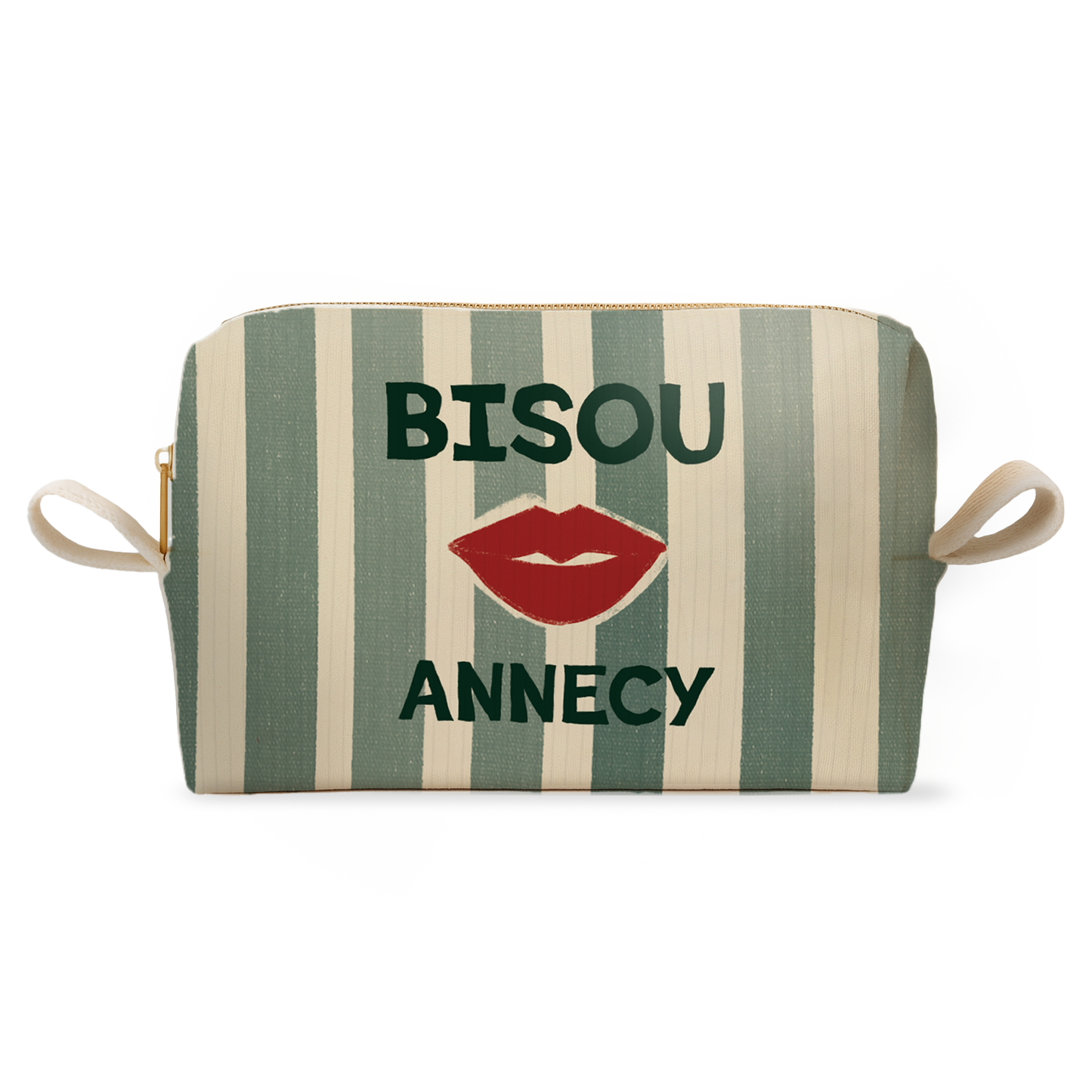 Trousse Bisou, illustration avec le mot 'Bisou'