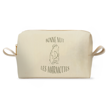 Trousse Bonne nuit les marmottes, illustration de marmottes
