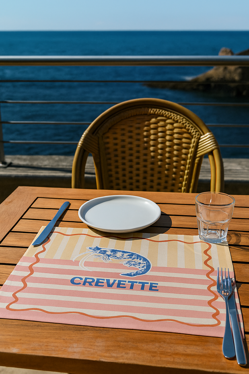 Set de table Crevette