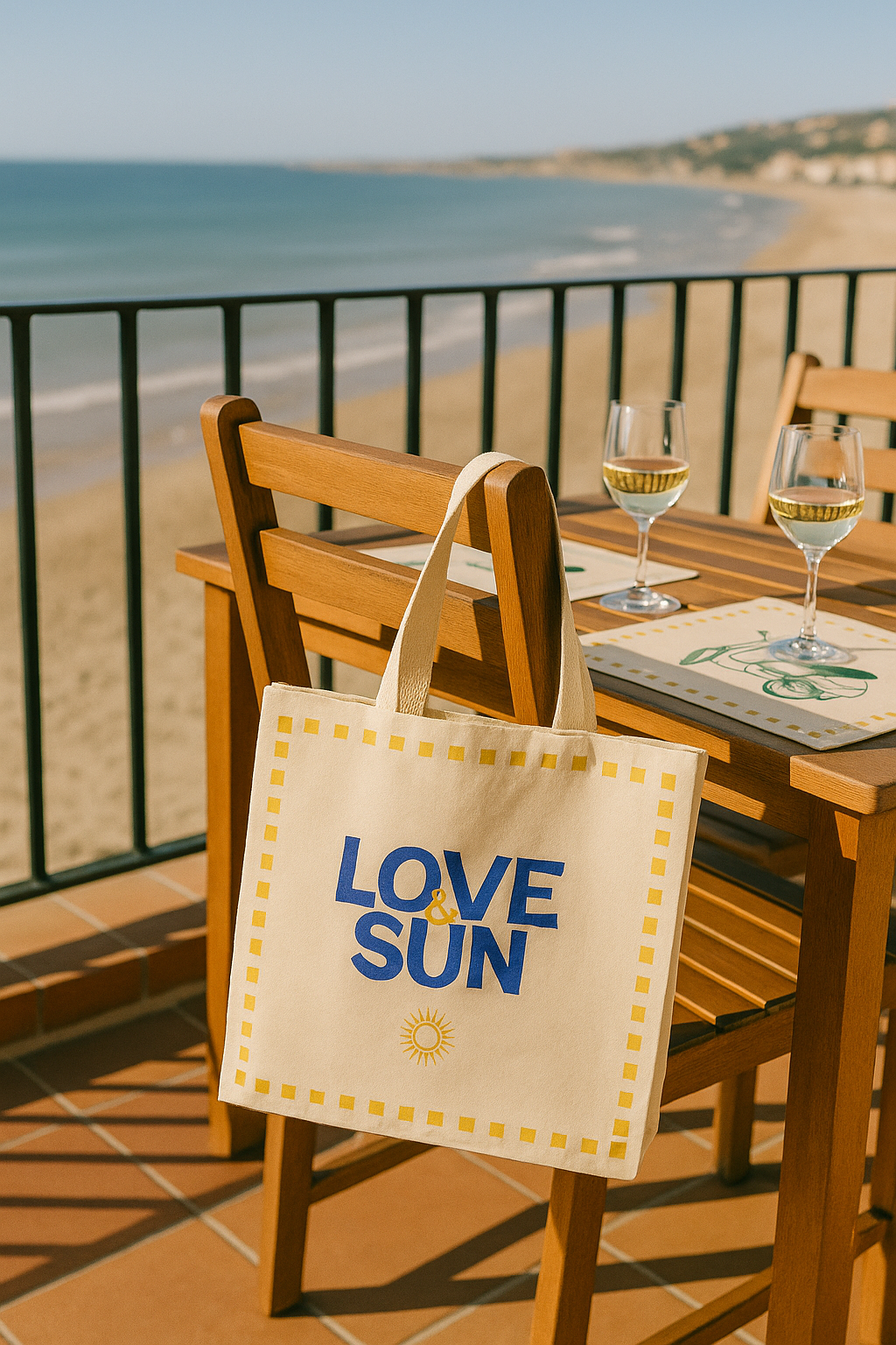 Tote bag Love&Sun